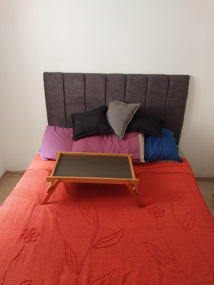 Departamento 1 dormitorio con cochera contrafrente 