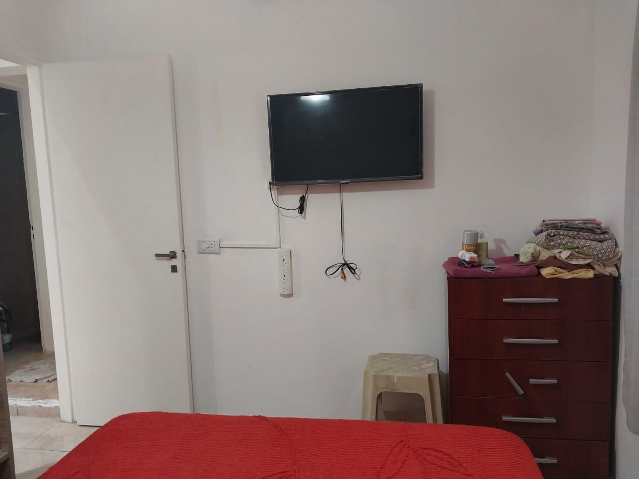 Departamento 1 dormitorio con cochera contrafrente 