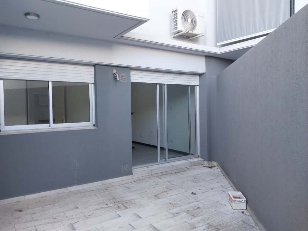 Departamento 1 dormitorio a estrenar con patio entrega de U$$50.000 mas  FINANCIACION CUOTAS 10 cuotas  1° piso contrafrente